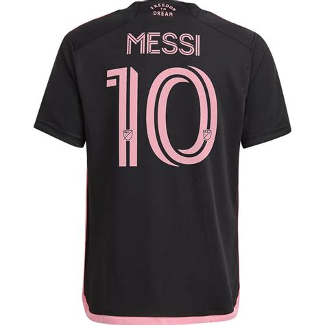 kid's replica adidas lionel messi inter miami away jersey 2023|lionel messi miami.